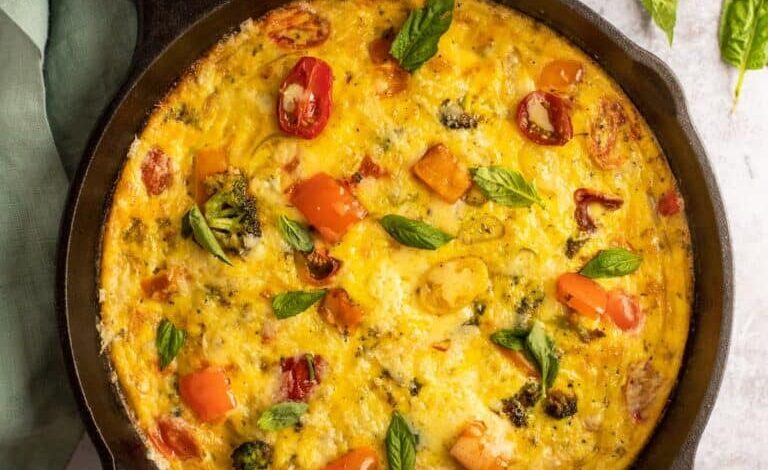 Frittata Recipe: Straightforward, Scrumptious, and Good for Any Meal