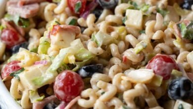 Italian Sub Pasta Salad