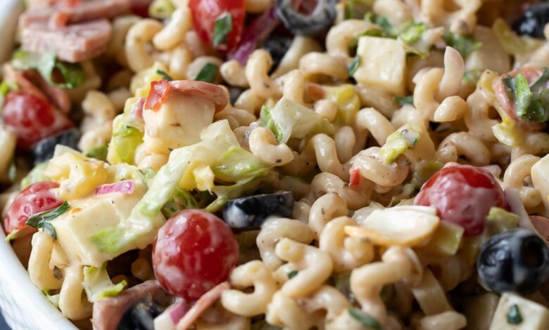 Italian Sub Pasta Salad