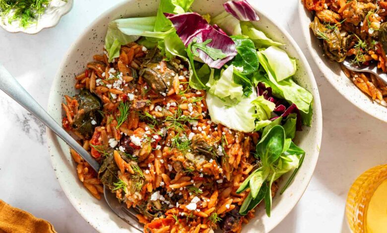 Skillet Orzo Recipe