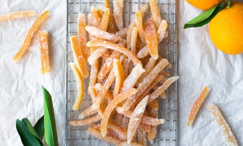 Candied Orange Peels Recipe