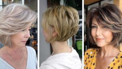 15 Short Haircuts for Women with Thick and Voluminous Hair with a Messy Effect Trend 2024