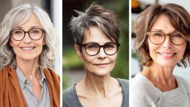 20 Trendy Short Haircuts for 70 Year Old Women Wearing Glasses in 2024