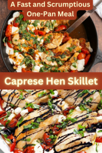 Caprese Hen Skillet