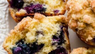 Lemon Blueberry Muffins Recipe