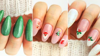 18 Greatest Easy Christmas Nails for an Straightforward Festive Manicure