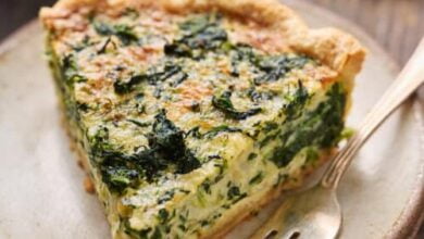 Spinach Quiche