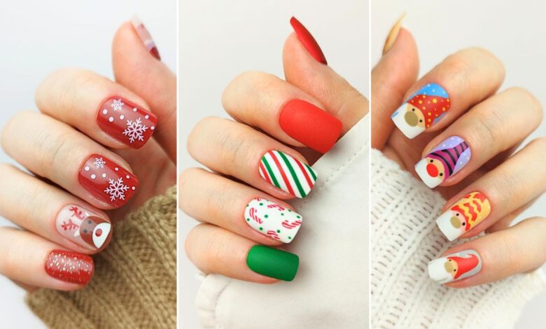 20 humorous Christmas nails which is perhaps strategy too cute to cope with