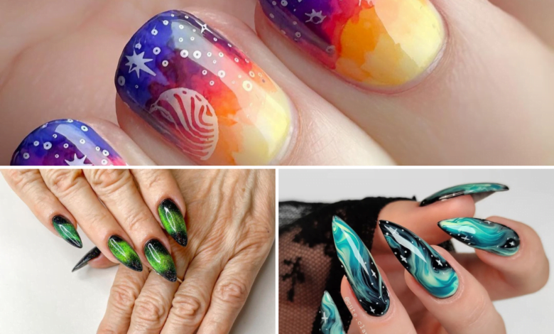 22 Galaxy Nail Designs You Ought to Try for a Beautiful Cosmic Look