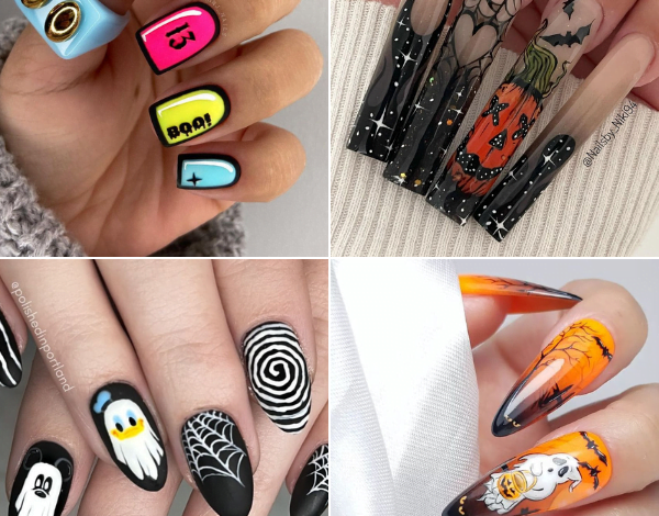 30+ Very good and Scary Halloween Nail Designs 2024