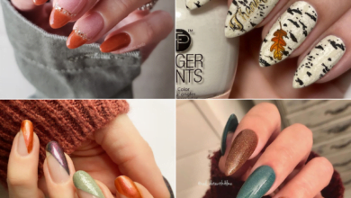 20+ Lovely Thanksgiving Nail Ideas for This Fall