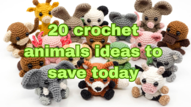 20 crochet animals ideas to save today