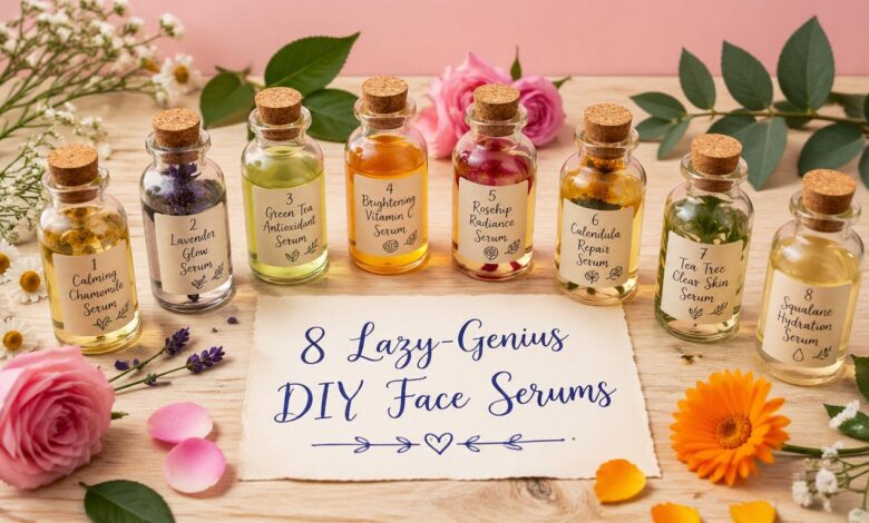 8 Lazy-Genius DIY Face Serums