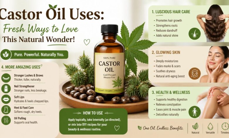 Castor Oil Uses Fresh Ways to Love This Natural Wonder!