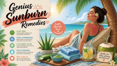 Genius Sunburn Remedies