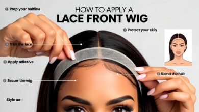 How to Apply a Lace Front Wig