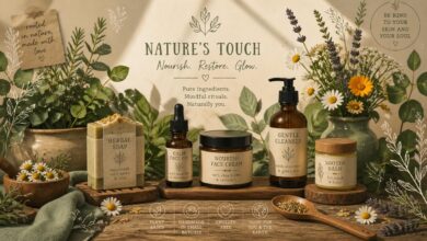 “Natural skincare”