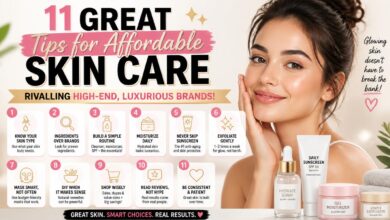 11 GREAT Tips for Affordable Skin Care Rivalling High-End, Luxurious BRANDS!