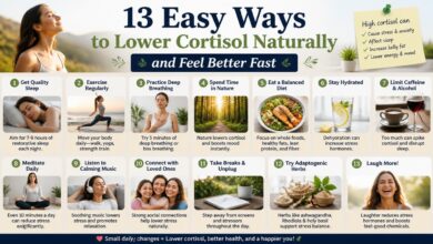 13 Easy Ways to Lower Cortisol Naturally and Feel Better Fast