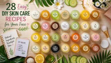 28 Easy DIY Skin Care Recipes for Your Face