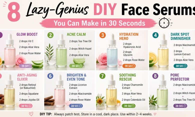 8 Lazy-Genius DIY Face Serums You Can Make in 30 Seconds