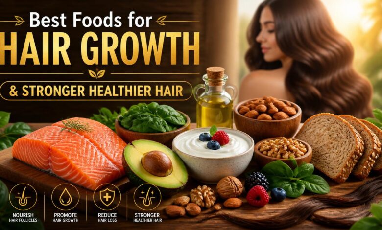 Best Foods for Hair Growth and Stronger Healthier Hair