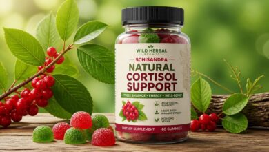 Healthy Schisandra Gummies for Natural Cortisol Support