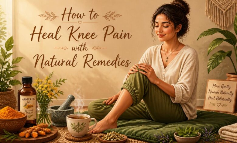 How to Heal Knee Pain with Natural Remedies - A Complete Guide to Drug-Free Relief