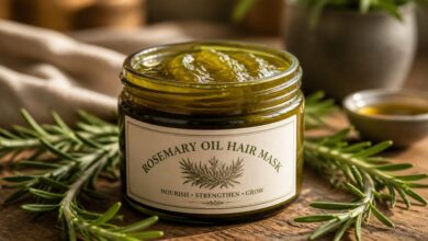 Rosemary Oil Hair Mask