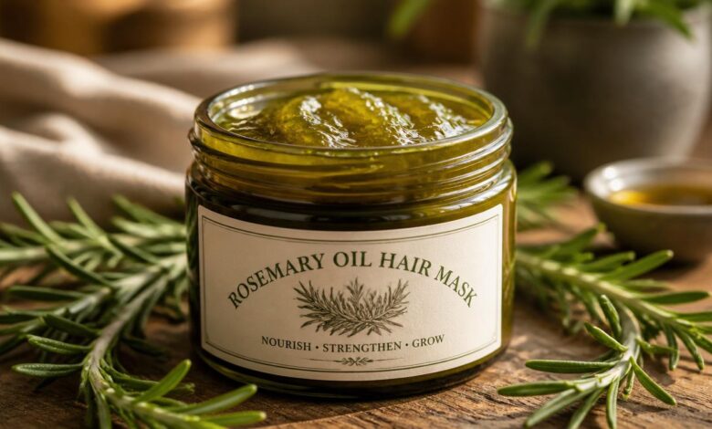Rosemary Oil Hair Mask