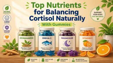 Top Nutrients for Balancing Cortisol Naturally With Gummies