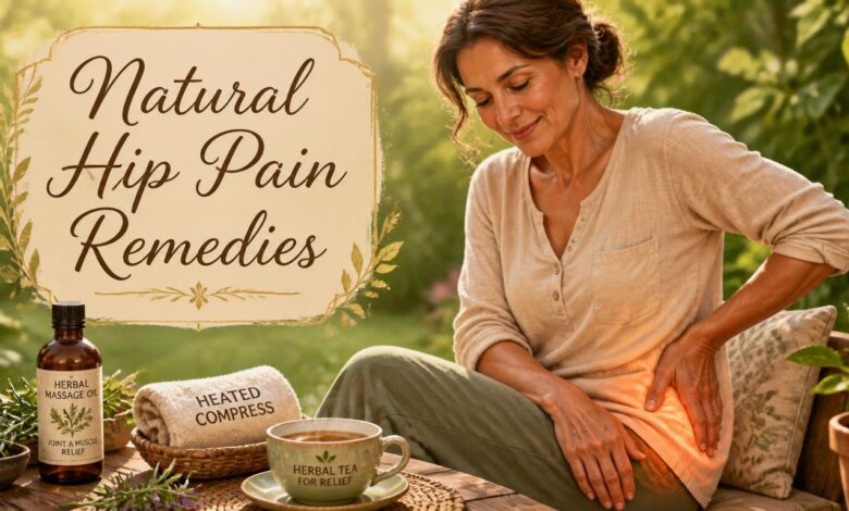 natural hip pain remedies