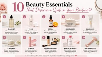 10 Beauty Essentials That Deserve a Spot in Your Routine