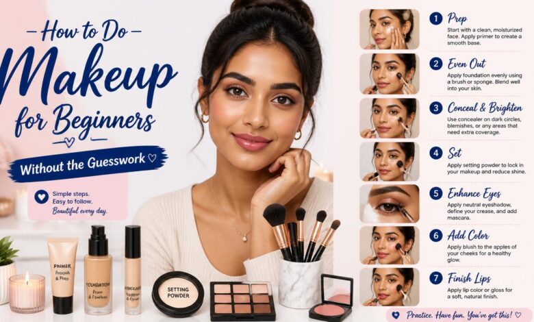 How to Do Makeup for Beginners Without the Guesswork