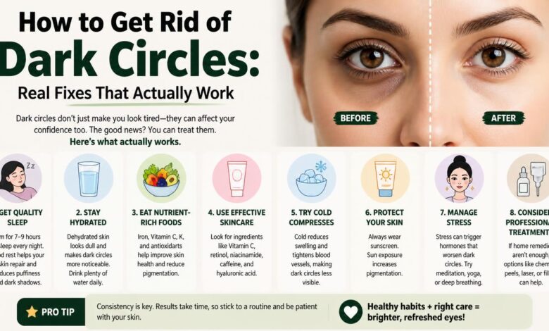 How to Get Rid of Dark Circles