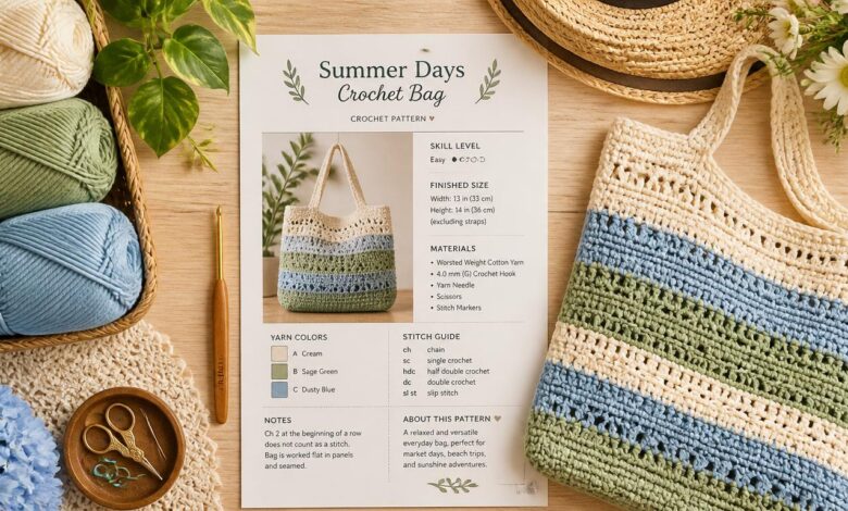 Crochet Bag Pattern Free Picks