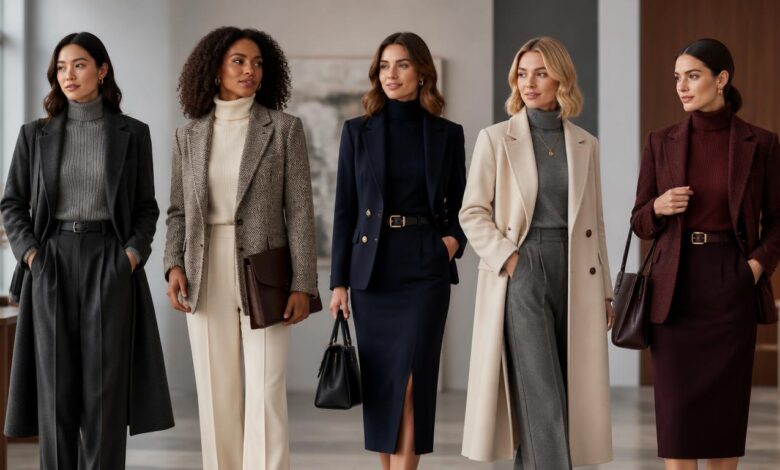 Winter Office Outfits Women